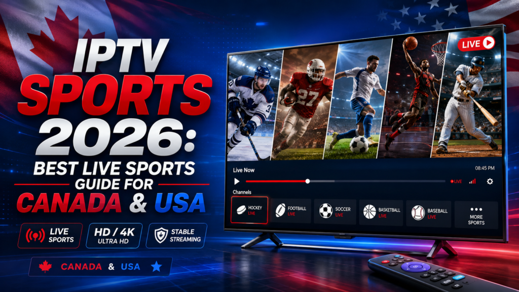 IPTV Sports 2026 Best Live Sports Guide for Canada & USA
